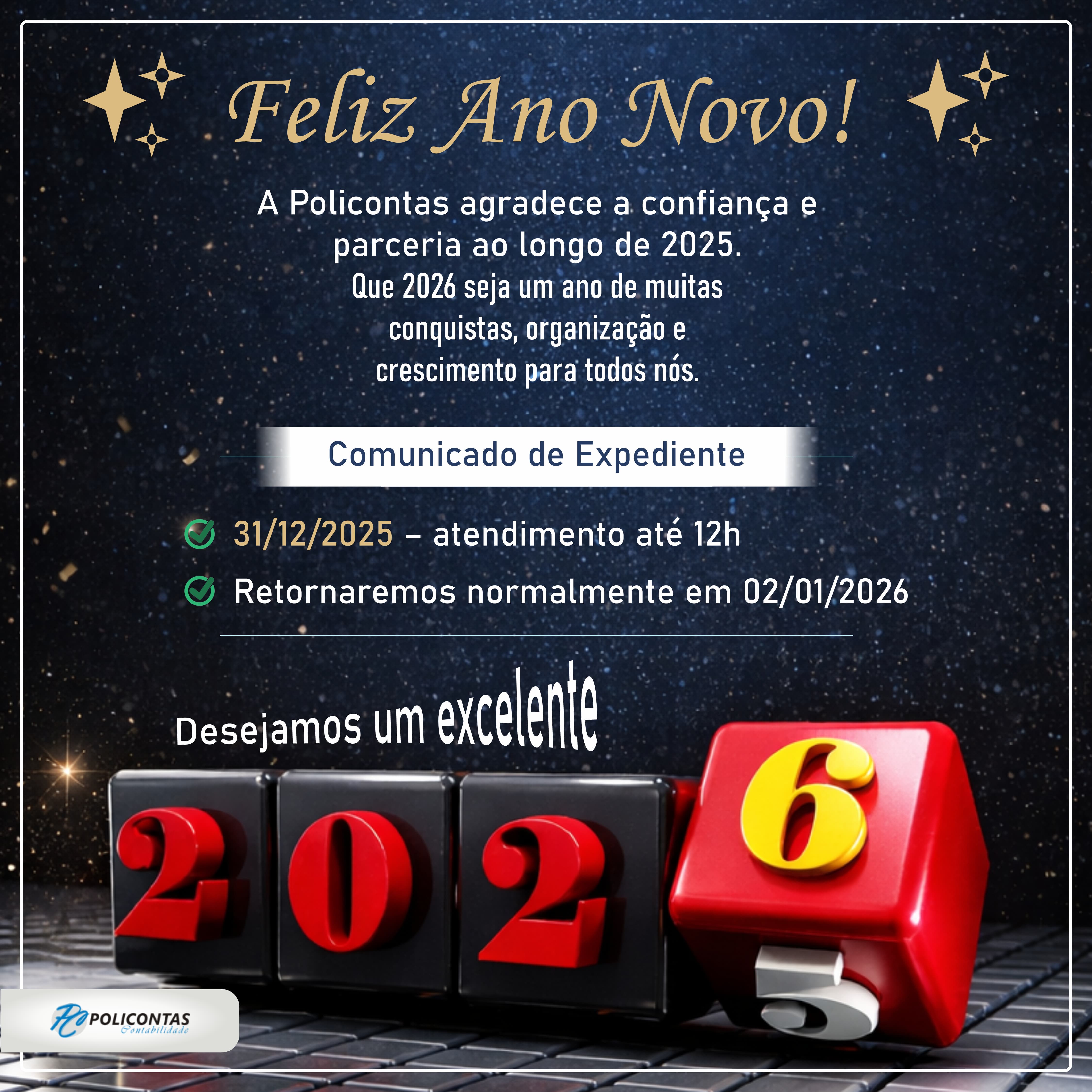Feliz Ano Novo 2026